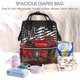 thumbnail image 5 of Easygdp tractor para Bolsa de Bebé de Gran Capacidad con Múltiples Bolsillos, Bolsa de Pañales para Padres, Bolsa de Viaje Organizada y Elegante, 5 of 6