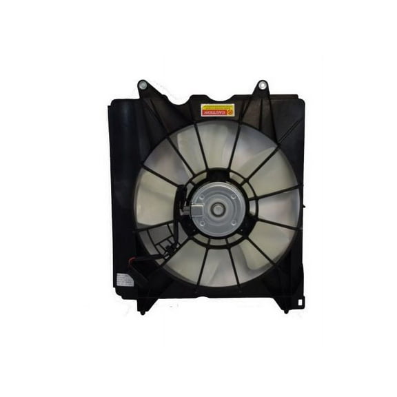 Left Auxiliary Fan Assembly - Compatible with 2009 - 2014 Acura TSX 2.4L 4-Cylinder 2010 2011 2012 2013