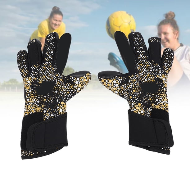 Guantes De Portero Para Adultos Jóvenes, Agarre Fuerte Para Las Paradas Más Duras Con Protección De Dedos, Guantes De Portero De Fútbol Antideslizantes, Guantes De Portero De