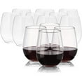 thumbnail image 2 of VeZee's Lillian Tablesettings Stemless Clear Tumbler 5.5 oz for Elegant Parties & Weddings:10CT, 2 of 4