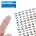 thumbnail image 4 of 16 Sheets QC Pass Stickers Laser Sticker Oval Adhesive Labels for Warehouse Check Tested Pass 168Pcs/Sheet, 4 of 6