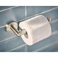 thumbnail image 5 of Moen Y5709 Arlys Wall Mounted Euro Toilet Paper Holder - Nickel, 5 of 7
