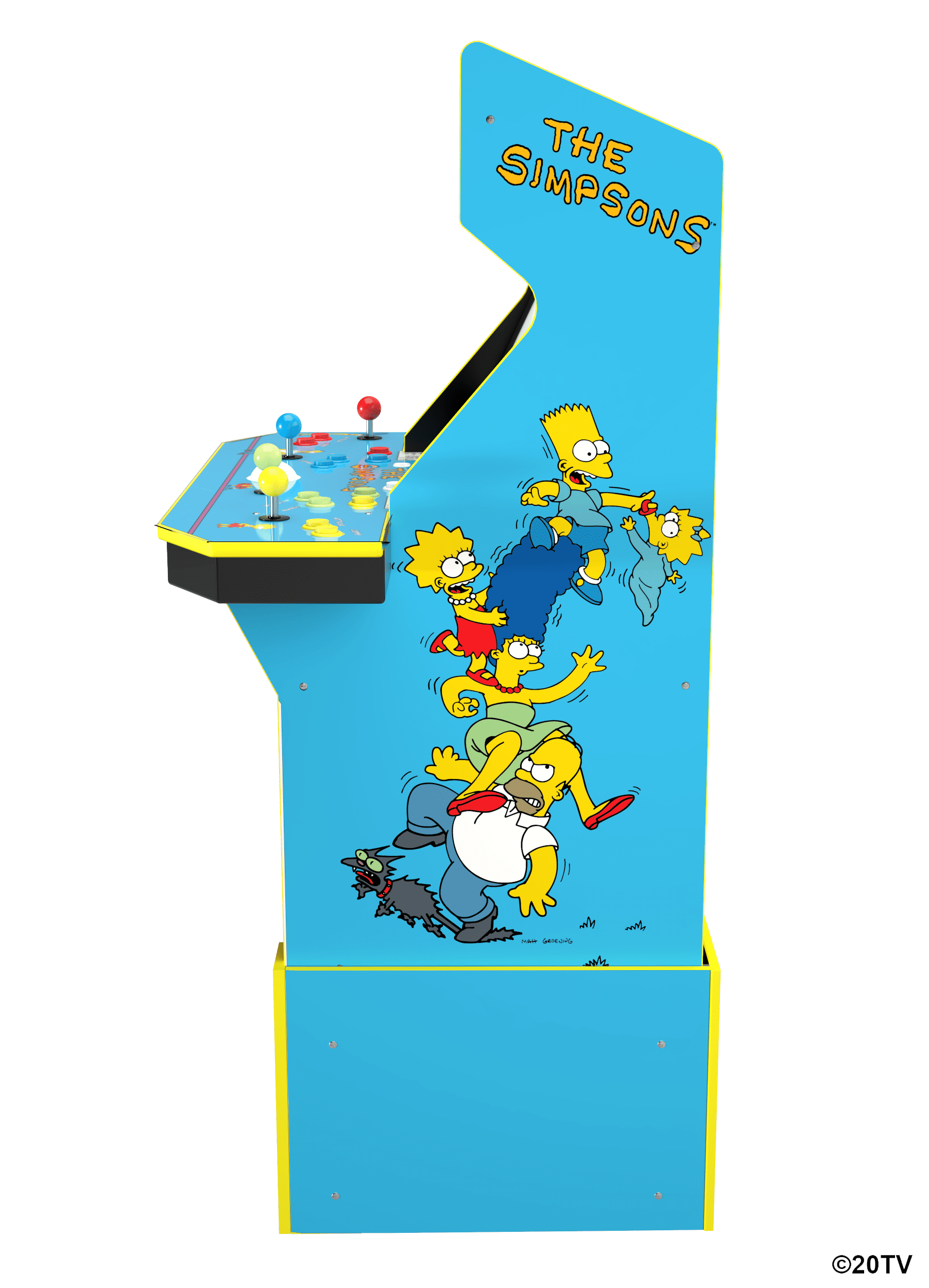 Arcade1Up, The Simpsons Arcade With Riser