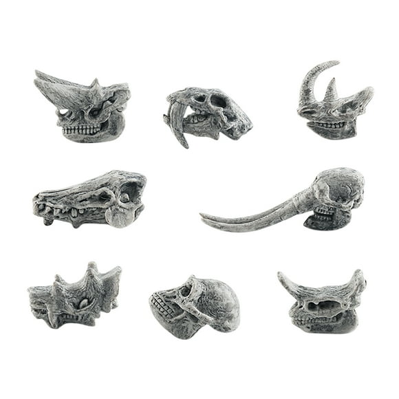 DHGDJ54G Drunk Cement Garden Outdoor Running Ornament Sneaky Statues Prehistoric Animal Dinosaur Model Toothed Tiger Toothed And Gray Ornament