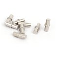 thumbnail image 1 of Clavos de soporte para estantes de armario de Unique Bargains, tono plateado, 6mmx19mm, 8 piezas, 1 of 2