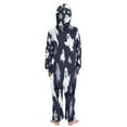 thumbnail image 3 of Vzayyk 4T-14Y Size Aviliable Cozy One-Piece Footless Sleeper Pajama Dancing Ghosts, 3 of 8