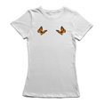 thumbnail image 1 of Monarch Butterfly Chest Design Women's T-shirt, 1 of 1