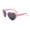 Pink, variant on Ruziyoog Sunglasses for Men and Women Fashion Summer Hip Hop Trends Love Glasses At Night Heart-shaped Lights Become Love Special Effects Glasses Hot Pink
