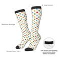 thumbnail image 4 of Fotbe Undersea Animals Calcetas Divertidas Estampadas para Hombre y Mujer, Calcetas de Algodón hasta la Rodilla para Caminar, Correr, Enfermería y Embarazo, 4 of 6