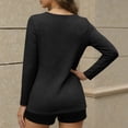 thumbnail image 6 of Sexlip Womens Basic Crew Neck Tee Drop Shoulder Design Breathable Fabric Relaxed Silhouette for Casual Outings Black S, 6 of 9