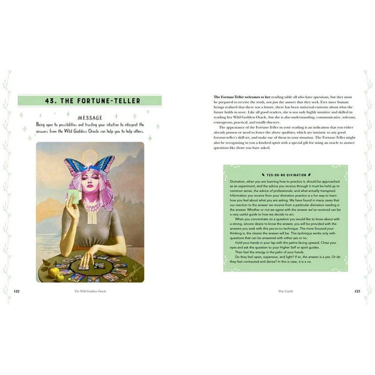 Wild Goddess Oracle Deck and Guidebook: A 52-Card Deck and