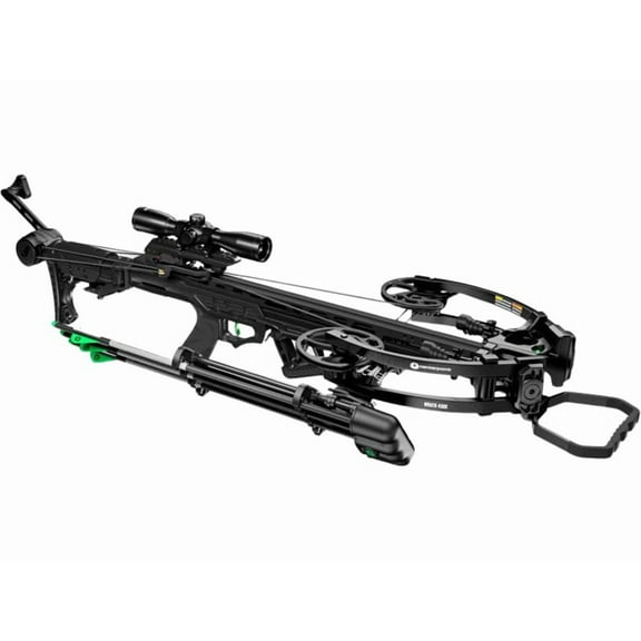CenterPoint Archery Wrath 430 FPS Compound Crossbow with Full Accessory Package (Black)