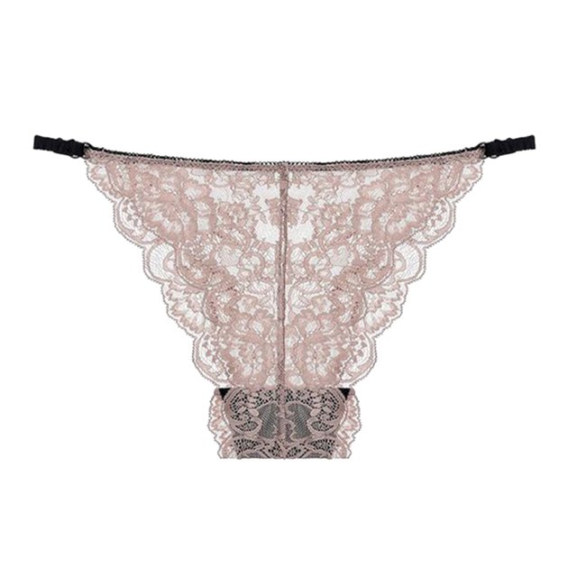 Ropa interior de encaje sexy para mujer, lencería, tangas, bragas, ropa interior calada para mujer, calzoncillos Fridja nalpqowj46068