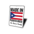 thumbnail image 4 of Puerto Rican Flag Novelty Sign, Metal Wall Decor - 10x14 inches, 4 of 4
