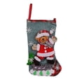 thumbnail image 3 of Calcetín de Navidad Naiovety Bolsa de Regalos de Pared Almacenamiento de Dulces Casa Oficina Club Fiesta Decoración de Kits de Decoración para Fiestas Tipo4, 3 of 6