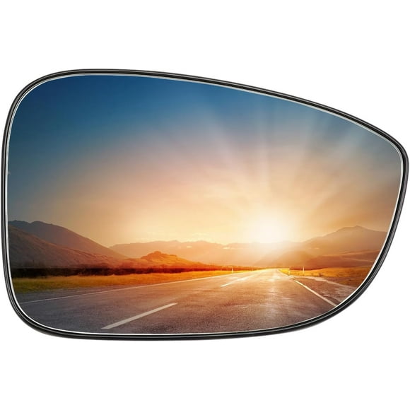 Passenger Side Mirror Replacement for Honda Accord Right Side Mirror Glass Rear View Mirrors Glass with Power Heated