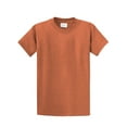 thumbnail image 3 of Regular Fit Youth Short Sleeves Cotton Tshirt Tee 2 Pack Deal - Red Heather, Coral Heather, S, 3 of 3