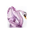 thumbnail image 2 of Pink Cute Swan Crystal Figurines Glass Ornament Collection D, 2 of 3