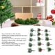 thumbnail image 4 of Xmas Holly Berries Ramas, Xmas Holly Berries Pine Needles Plastic Festive Para La Celebración, 4 of 7