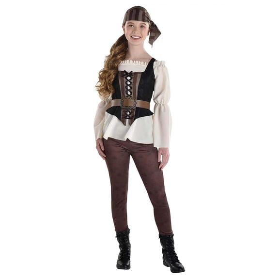 Girl's Pirate Shipwrecked Costume