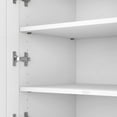 thumbnail image 5 of Bush Furniture Fairview 60W L Shaped Desk with Drawers and Storage Cabinet, White/Gray, 5 of 7