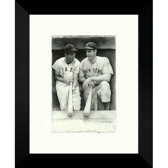 Allen Friedlander FRAMED Art Print 20x24 "Ted and Joe"