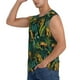 thumbnail image 3 of Balery Jungle Leopard Yellow Camisetas sin mangas para hombre, absorbe la humedad y protege contra el mal olor.-XX-Large, 3 of 7