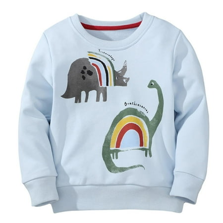 

Boys Sweatshirts Autumn Casual Crewneck Printed Handsome Pure Cotton Wear Halloween Sweatshirt Kids