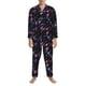 thumbnail image 3 of Fotbe Colorful Guitar Pijama de Hombre con Estampado de Manga Larga, Conjunto de 2 Piezas, Ropa de Dormir Suave y Cómoda con Bolsillos-Medium, 3 of 7