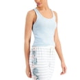 thumbnail image 3 of JENNI Intimates Blue Sleep Shirt Pajama Top S, 3 of 3