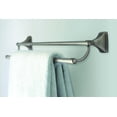 thumbnail image 2 of Amerock Clarendon 24 in (610 mm) Double Towel Bar in Antique Silver, 2 of 2