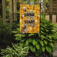 thumbnail image 2 of Start Drinking in the Morning Garden Flag, 2 of 3