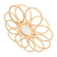 thumbnail image 1 of Espejo Circular, Material De Primera , Exquisito, Duradero, Amplia Aplicación, Espejo Bohemio, Ahorro De Espacio Para Pared, Oficina, Dormitorio, 1 of 7