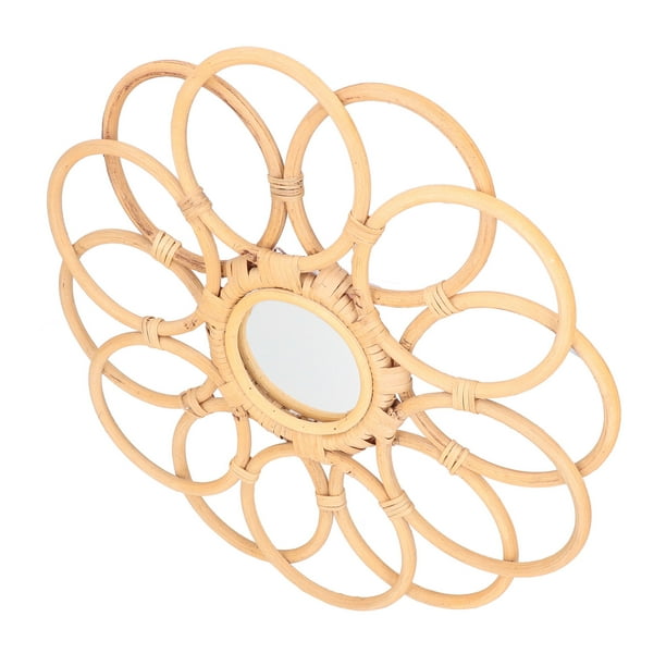Espejo Circular, Material De Primera , Exquisito, Duradero, Amplia Aplicación, Espejo Bohemio, Ahorro De Espacio Para Pared, Oficina, Dormitorio