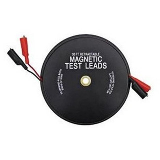 Kastar Hand Tools KH1138 2 x 30 Retractable Test Lead with Magnetic Back