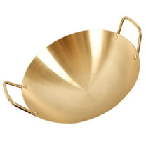 WEAVILUX Vintage Stainless Steel Hot Pot Fast Heating Easy Cleaning Nonstick 1Set