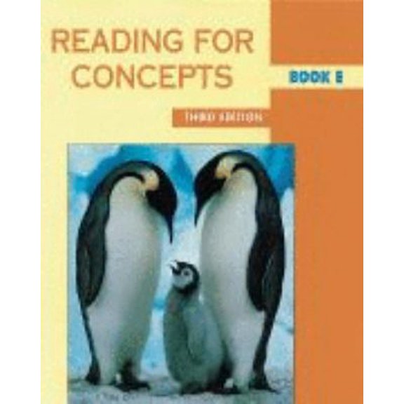 Pre-Owned Reading For Concepts: Book E (Paperback) 0791521079 9780791521076