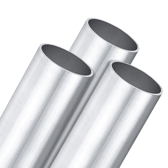 Uxcell 3-Pack 6063 Aluminum Round Tube, 35mmx38mm(IDxOD) 100mm Length Straight Tubing