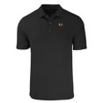 thumbnail image 2 of Men's Cutter & Buck Black Miami Hurricanes Big & Tall Forge Eco Stretch Recycled Polo, 2 of 3
