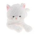 thumbnail image 4 of Gato de peluche, juguete de peluche de dibujos animados, lindo, coleccionable, cómodo, decorativo para coche. Blanco, 4 of 9