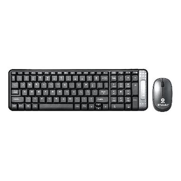 Kit Teclado y Mouse BRobotix 6000625 gris