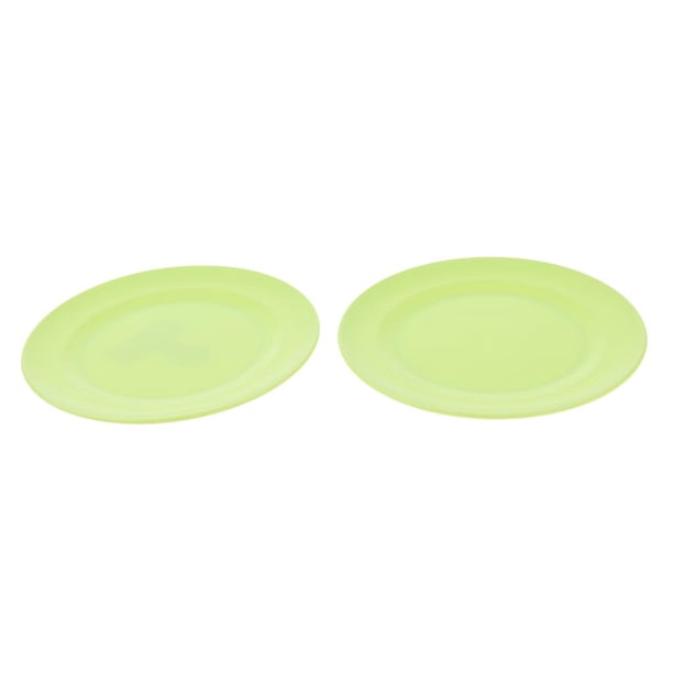 2 Pieza De Ensalada Postres Para Fiestas Bandeja De Contenedores De Verde