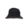 thumbnail image 2 of WITHMOONS Denim Bucket Hat Pocket Fishing Travel Sun Washed Cap DWB1452 (Black), 2 of 5