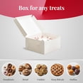 thumbnail image 5 of Cake S.O.S 12x12x6 inch White Cake Boxes, One-Piece Bakery Packaging, (50 Count), 5 of 7
