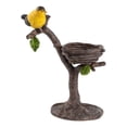 thumbnail image 4 of Estatua de pájaro en Figura de resina de resina Nido de patio al aire libre Ornamento de césped para aceras Housewarming Fuera de la playa, 4 of 8
