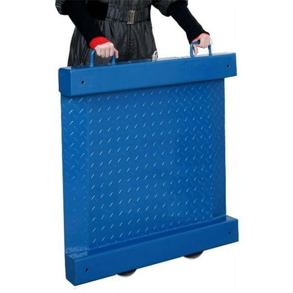 Optima Scales OP-917-PT-REC-1000 Low Profile Portable Drum Scale - 1000 x 0.2 lb.