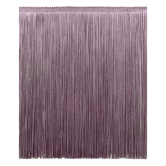 12" (30.5cm) Long Solid Chainette Bullion Fringe Trim # CF12,, Lilac Purple #D7 (Light Lavender Violet Purple) Sold By The Yard (36"/3 ft/0.9m)