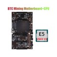 thumbnail image 4 of Tholdsy X79 LGA 2011 CPU Slot Computer Motherboard a LAN 5 Tarjetas gráficas PCI-E 3.0 X8 Board Miner Equipment PC de escritorio Juegos de teclado y mouse para computadora, 4 of 6