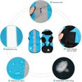 thumbnail image 5 of Chubasquero para perros 2 en 1 de Blue-s, poncho impermeable ligero con capucha y transpirable para perros pequeños y medianos, 5 of 5