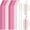 Pink, variant on NiHome 14PCS Silicone Straws Fits for Stanley 40oz 30oz Tumbler, 14" Extra Long Reusable Drinking Straw,Straws Can Cut Length for 1/Half Gallon 64OZ Large Water Bottle-2 Cleaning Brushes(Macaron)
